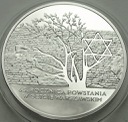 20 zł złotych 2008 Powst. Getto Warszawskie stan L