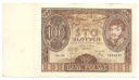 1934 100 zł, Sto Złotych, Ser. C.M, stan 3-
