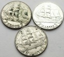 LOT 3 x 2 zł Żaglowiec 1936, INWESTYCJA SREBRO