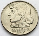 10 zł, dziesięć złotych 1966 Tadeusz Kościuszko 1-