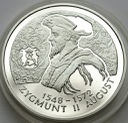 10 zł złotych 1996 Zygmunt II August POPIERSIE s.L