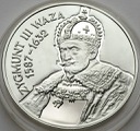 10 zł złotych 1998 Zygmunt III Waza POPIERSIE s.L