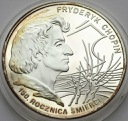 10 zł złotych 1999 Fryderyk Chopin Szopen stan L