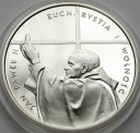 10 zł, złotych 1997, Jan Paweł II Eucharystia L-/L