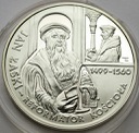 10 zł, złotych 1999 Jan Łaski Reformator Kościoła