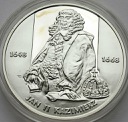 10 zł, złotych 2000 Jan II Kazimierz PÓŁPOSTAĆ s.L