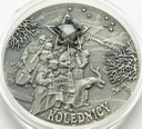 20 zł, złotych 2001 Kolędnicy Polski Rok Obrzędowy