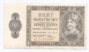 1938 1 zł złoty Chrobry seria ID, stan 2-, RZADKI