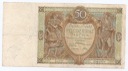 1929 50 zł, Pięćdziesiąt Złotych, Ser. EH. stan 4-