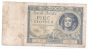 1930 5 zł Pięć złotych Ser. AV, stan 4