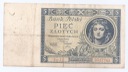 1930 5 zł Pięć złotych Ser. CX, stan 4