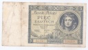 1930 5 zł Pięć złotych Ser. EA, stan 4
