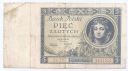 1930 5 zł Pięć złotych Ser. EH, stan 4