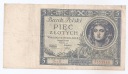 1930 5 zł Pięć złotych Ser. U, stan 4