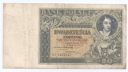 1931 20 zł dwadzieścia złotych, Seria DT, stan 4