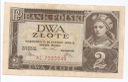 1936 2 zł Dwa złote, seria AC, stan 2-