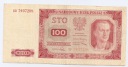 1948 100 zł, Sto Złotych, seria EB stan 4