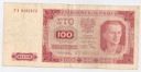 1948 100 zł, Sto Złotych, seria FI stan 4