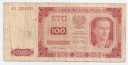 1948 100 zł, Sto Złotych, seria GI stan 5
