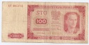 1948 100 zł, Sto Złotych, seria GT stan 4