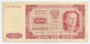 1948 100 zł, Sto Złotych, seria IK stan 4