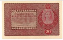 1919 20 Dwadzieścia Marek Polskich II Serja BY 2+