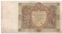 1929 50 zł, Pięćdziesiąt Złotych, Ser. BC. stan 4-