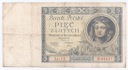1930 5 zł Pięć złotych Ser. EZ, stan 4