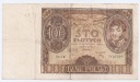 1934 100 zł, Sto Złotych, Ser. C.M, stan 4