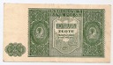 1946 2 zł, Dwa Złote, stan 3