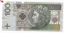 1994 100 zł złotych, seria BM, destrukt - motylek