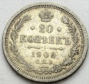 20 kopiejek 1908