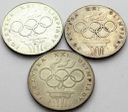 LOT 3 x 200 zł 1976 OLIMPIADA INWESTYCJA SREBRO