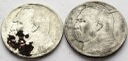 LOT 2 x 2 zł Józef Piłsudski INWESTYCJA AG SREBRO