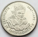 20000 zł złotych 1993 Kazimierz IV Jagiellończyk