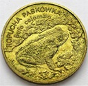 2 zł, złote 1998 Ropucha Paskówka, stan 2