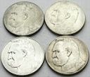 LOT 4 x 5 zł Józef Piłsudski INWESTYCJA AG SREBRO