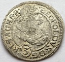 3 krajcary 1670 Śląsk, Leopold, stan 2