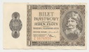 1938 1 zł złoty Chrobry seria Z, stan 2-, RZADKI
