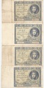1930 LOT 4 x 5 zł złotych Ser. EZ, EB, EK, EC, s.4