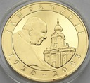 10 zł złotych 2005 Jan Paweł II PLATEROWANA stan L