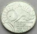 Niemcy 10 marek 1972 D Monachium stadion