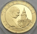 10 zł złotych 2005 Jan Paweł II PLATEROWANA stan L