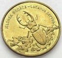 2 zł, złote 1997 Jelonek Rogacz, stan 2