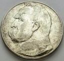10 zł złotych 1936 Józef Piłsudski, stan około 3+