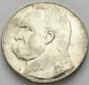 10 zł złotych Józef Piłsudski 1936, stan około 3+