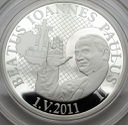50 MWK Kwacha Beatyfikacja Jan Paweł II 3 uncje Ag