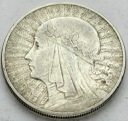 10 zł złotych Głowa kobiety 1932, stan 3