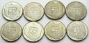 LOT 8 x 200 zł 1974 XXX lat PRL, INWESTYCJA SREBRO