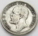 Szwecja 2 Kronor Dwie Korony 1897